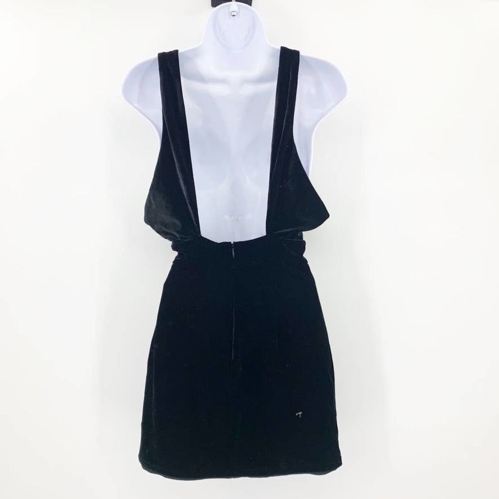 NBD‎ Abriel Black Velvet Dress NWT Sz XS - Picture 10 of 11